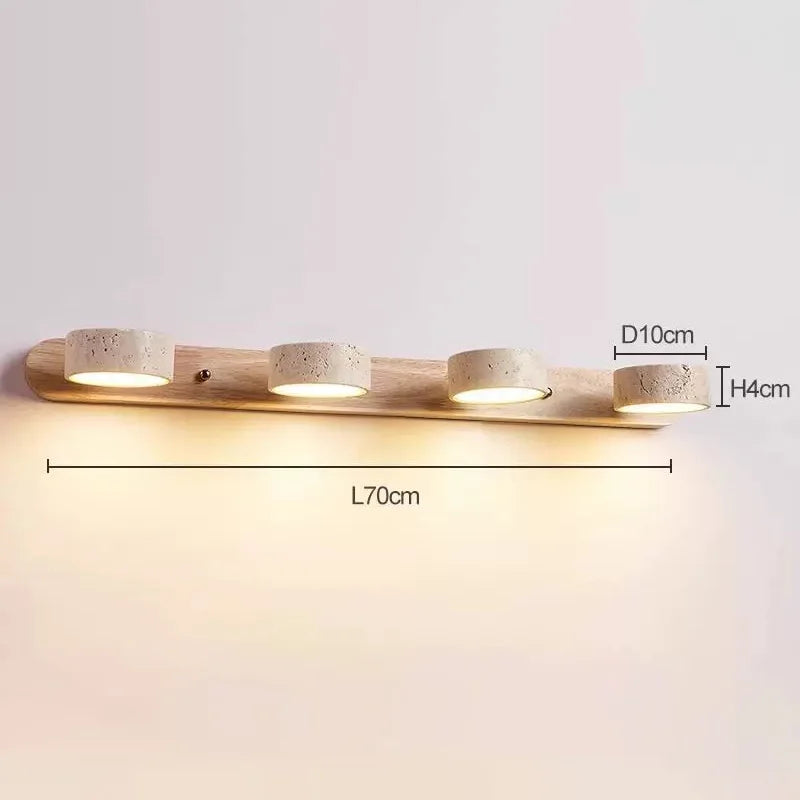 Applique Murale Travertin LED Orientable