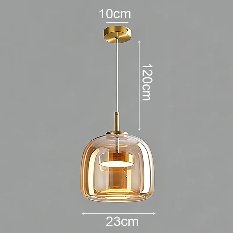 Suspension Verre Teinté