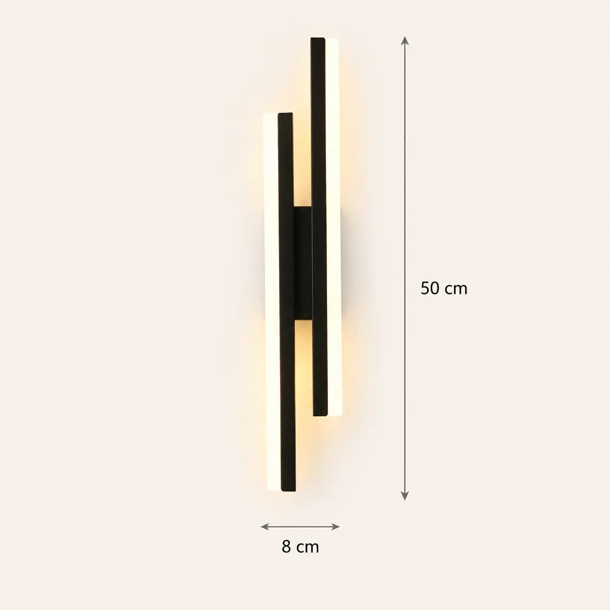 Applique Murale Verticale LED 50 cm
