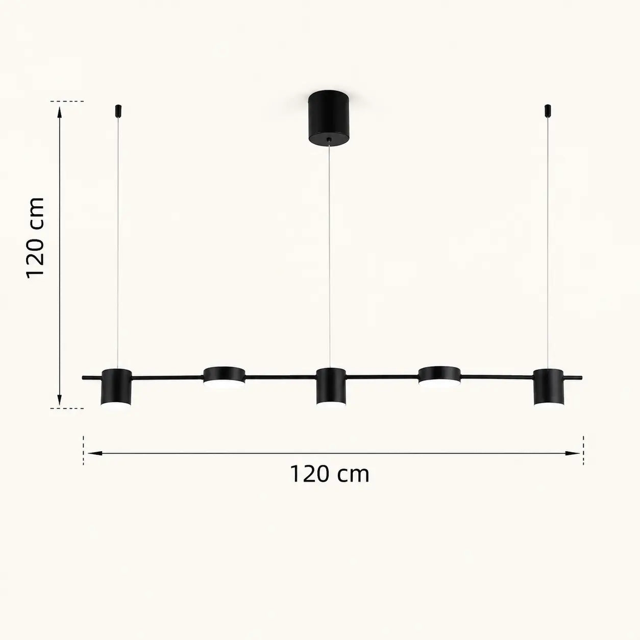 Suspension Connectée 3 à 6 Têtes