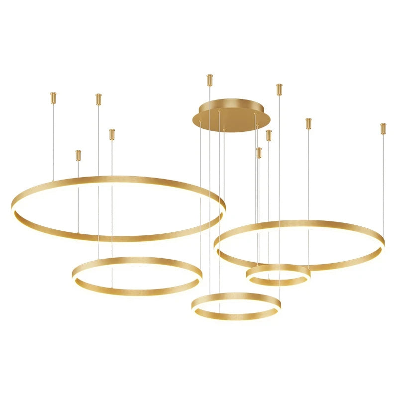 Lustre Anneaux LED Concentriques