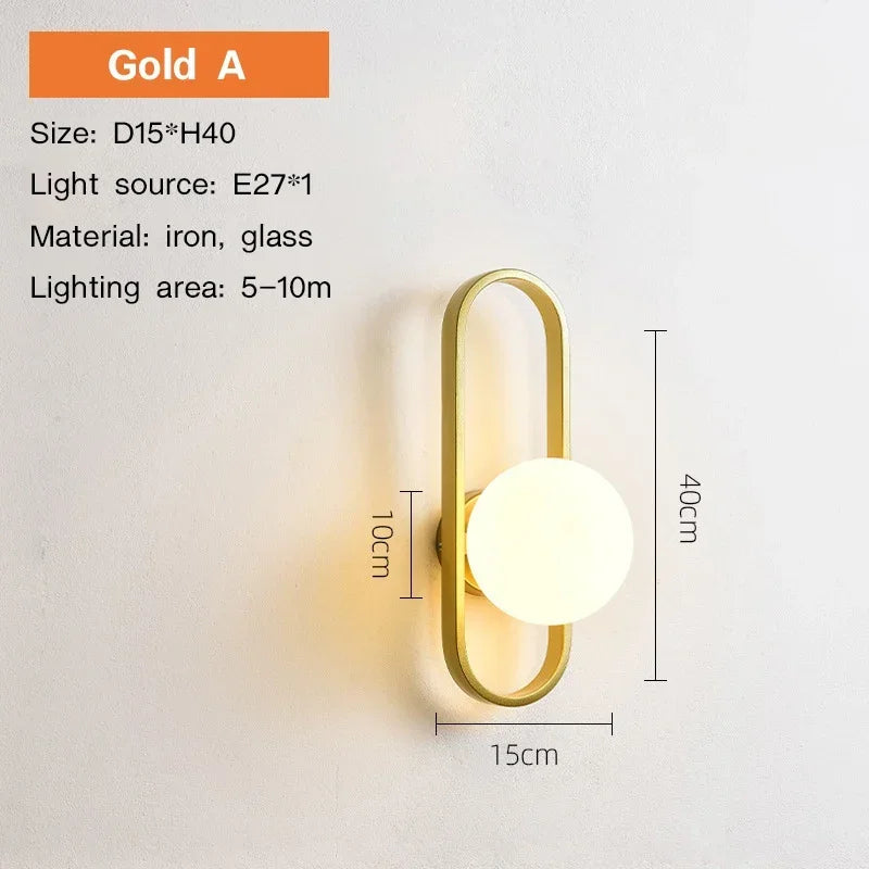 12W LED Wall Sconce Modern Design Frosted Glass | Lumfyr