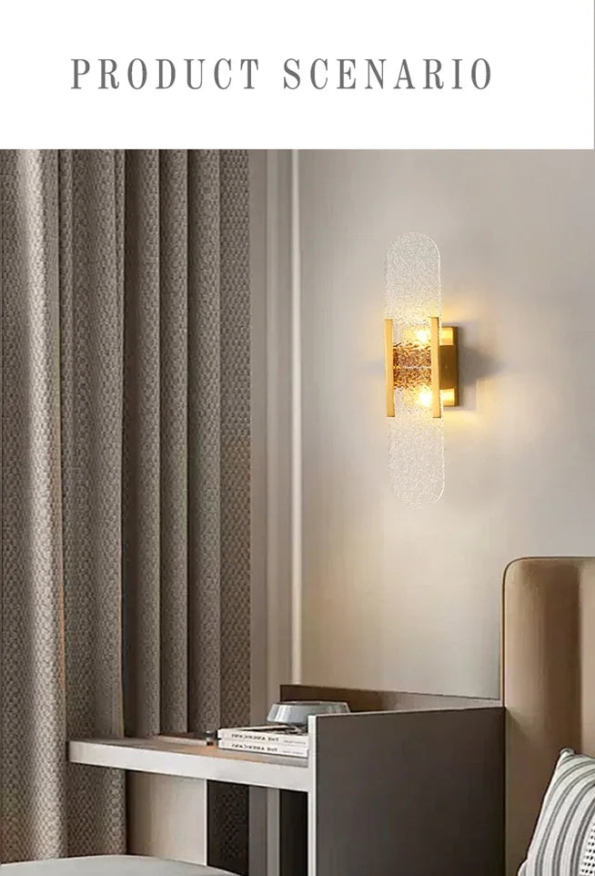 Luxury Contemporary LED Capsule Natural Marble Wall Sconce | Lumfyr
