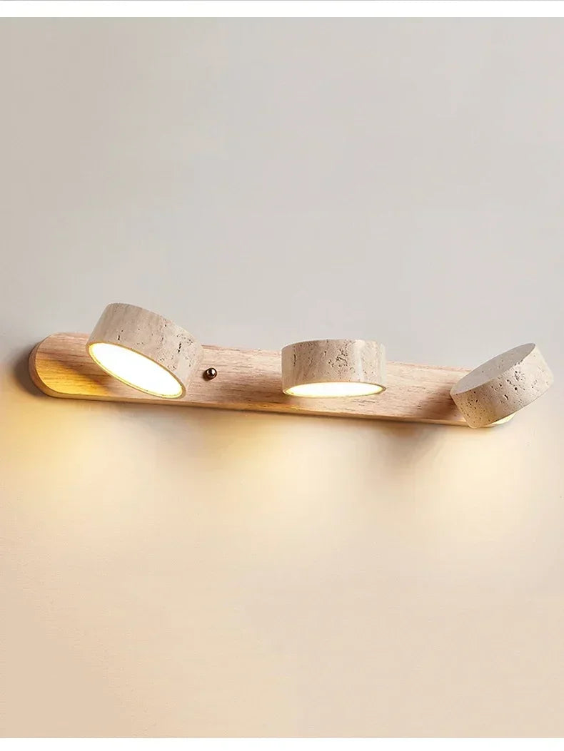 Applique Murale Travertin LED Orientable