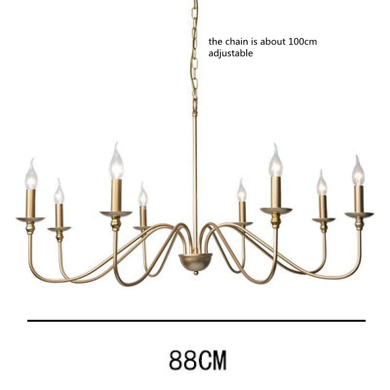 Lustre Rétro 4 à 8 Bras