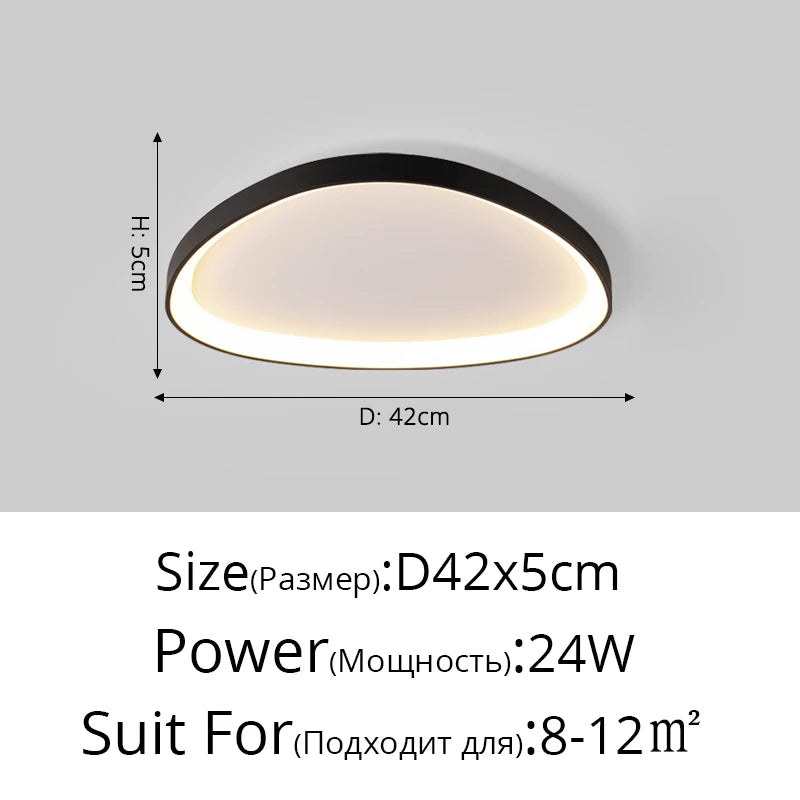 Plafonnier LED Galets