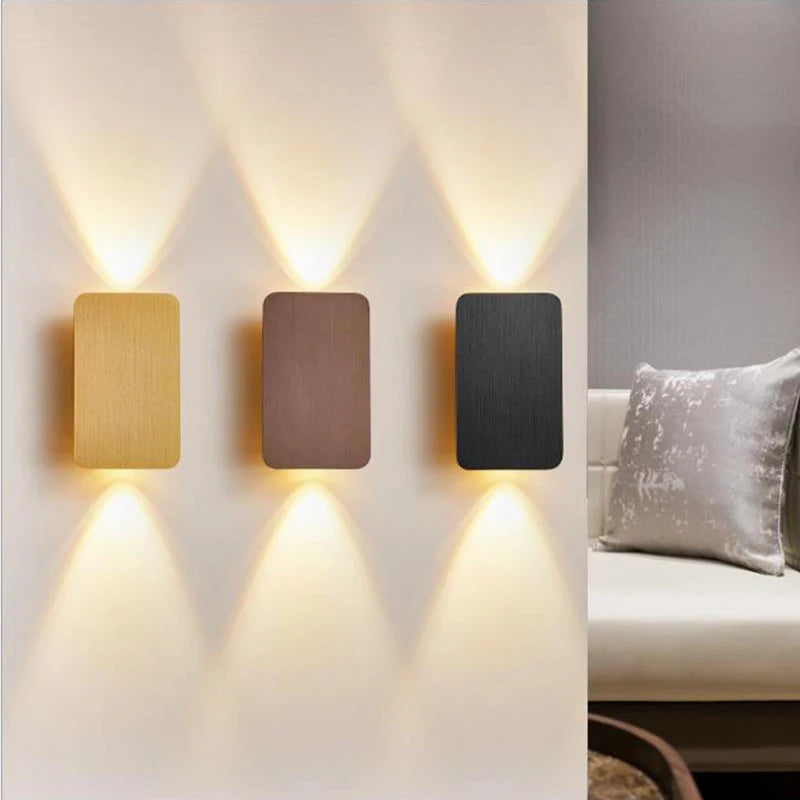 Applique Murale LED Double Faisceau Aluminium