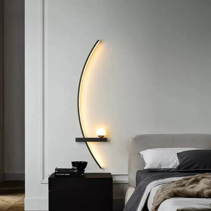 Applique Murale LED Courbée