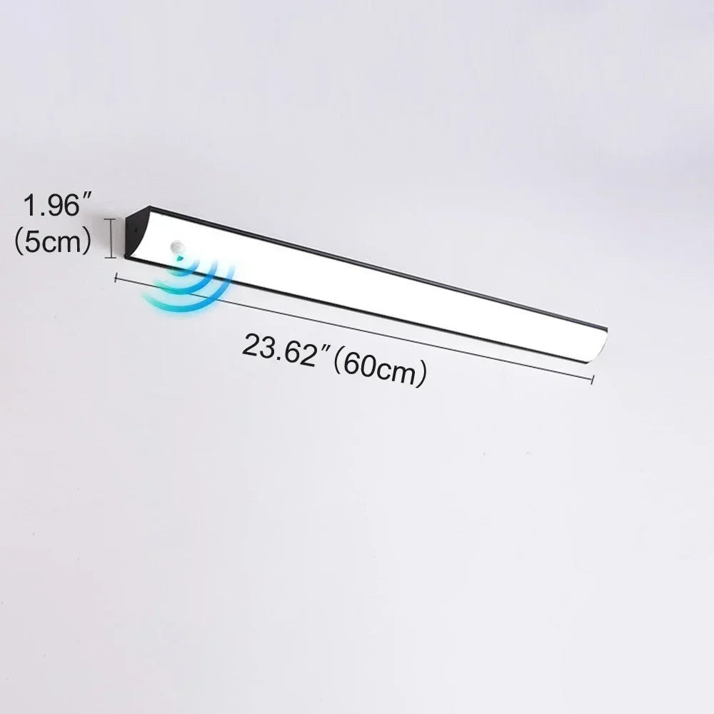 Applique Murale Extérieure LED Bande Longue IP65 Détecteur