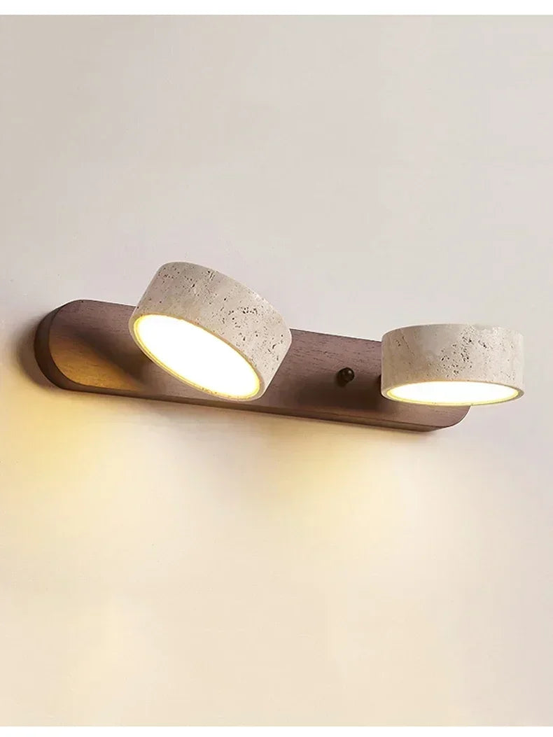 Applique Murale Travertin LED Orientable