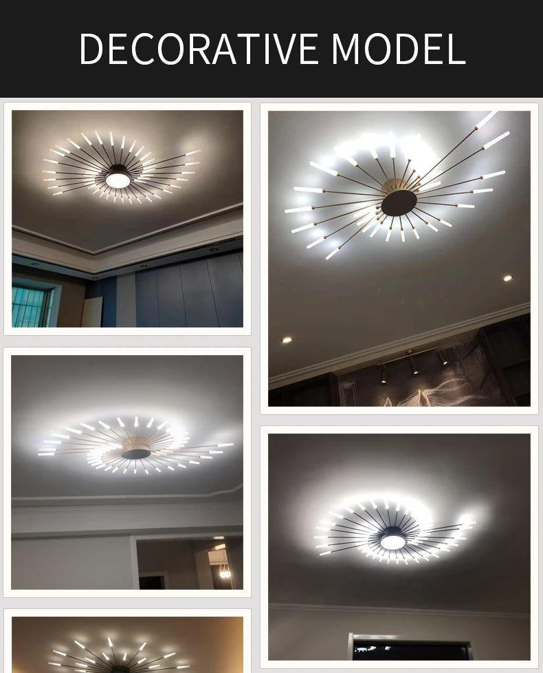 Plafonnier Soleil LED Rayonnant