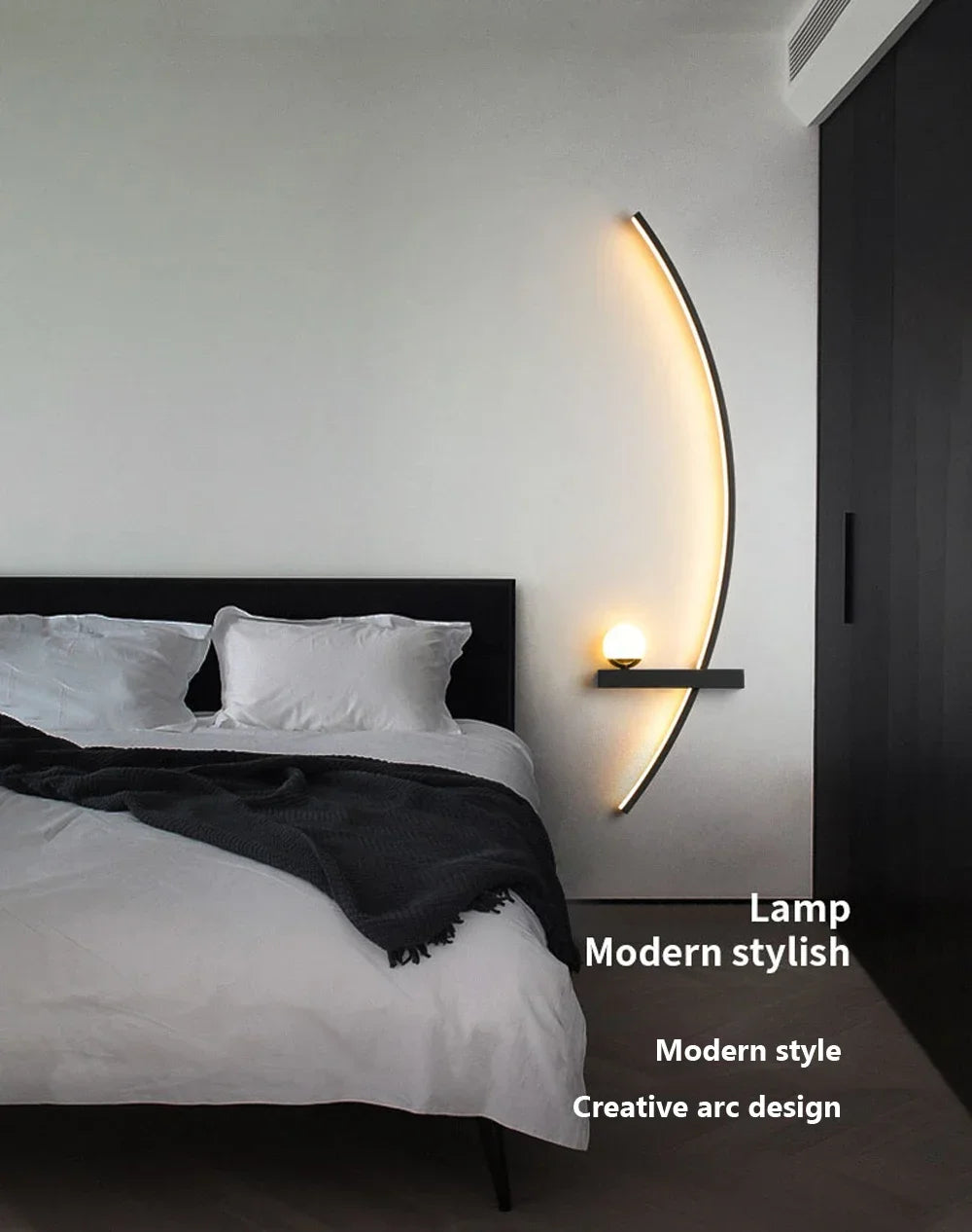 Applique Murale LED Courbée
