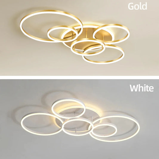Plafonnier LED Lames 1 à 6 Têtes