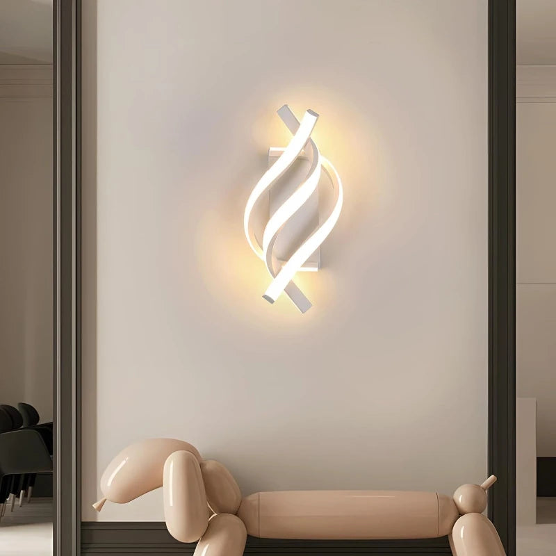 Applique Murale LED Spirale