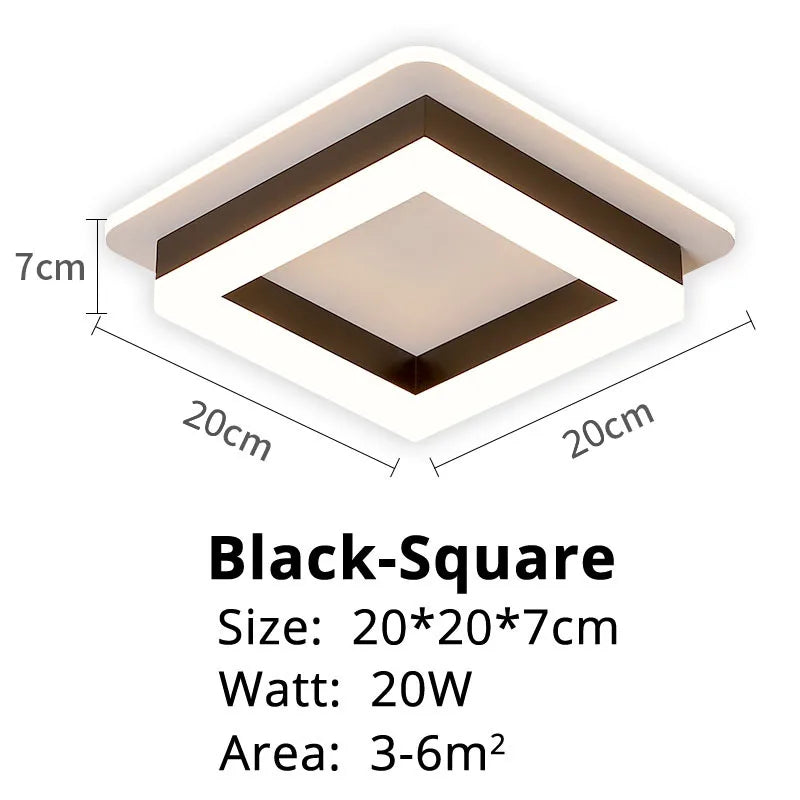 Plafonnier LED Compact 20 cm