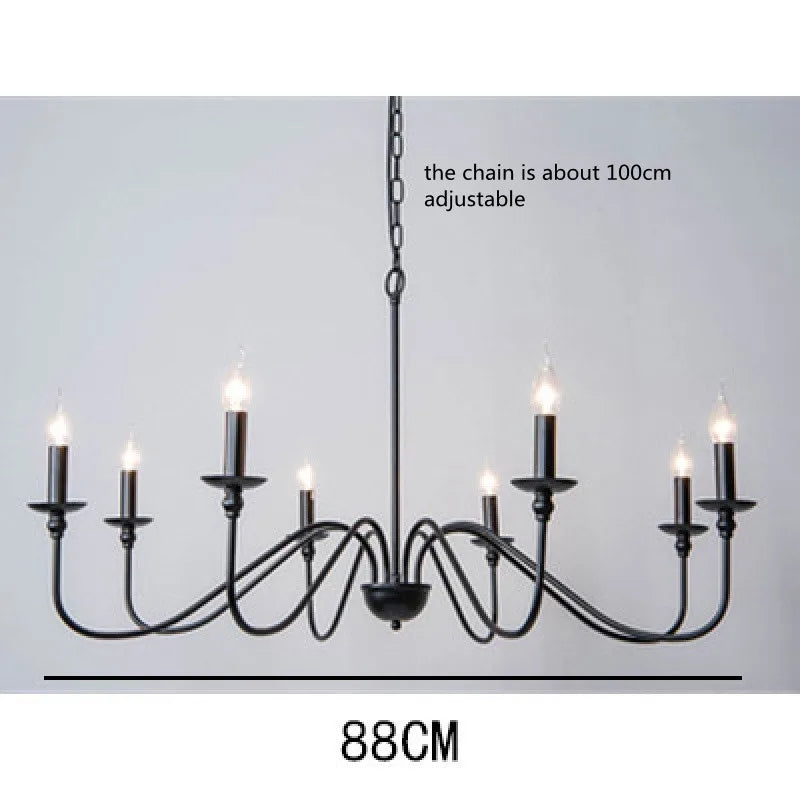Lustre Rétro 4 à 8 Bras