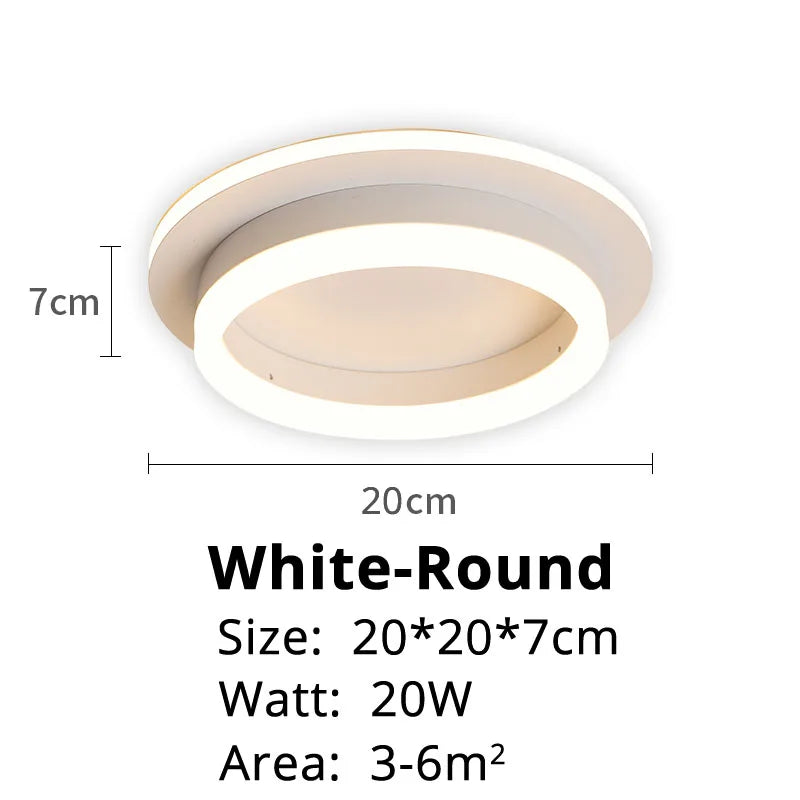 Plafonnier LED Compact 20 cm