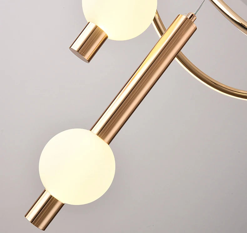 Lustre Suspension LED Pampilles