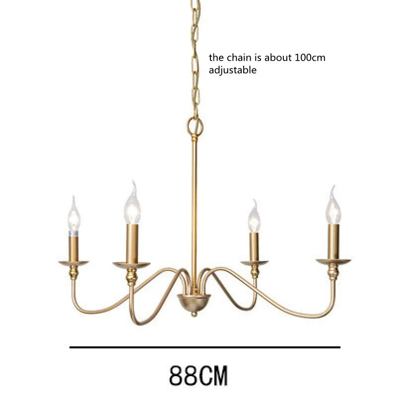Lustre Rétro 4 à 8 Bras