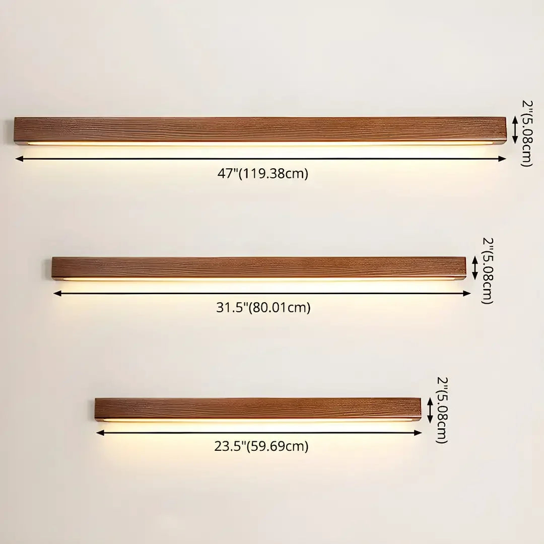 Applique Murale Bois LED