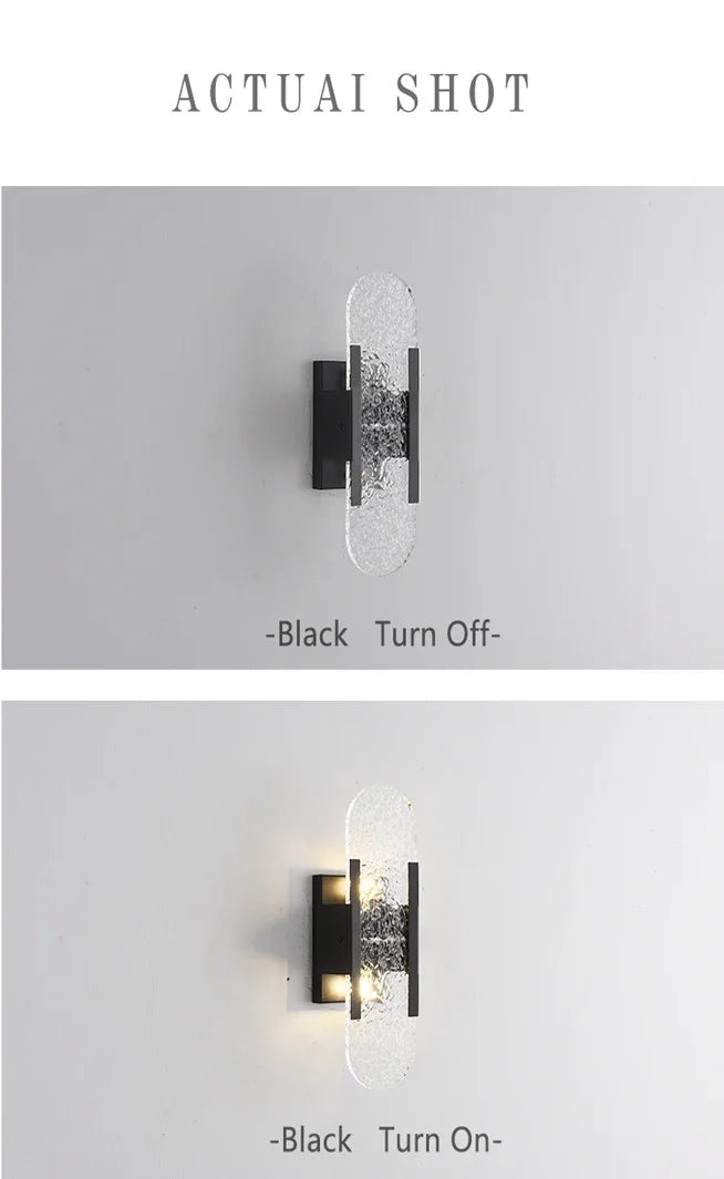 Luxury Contemporary LED Capsule Natural Marble Wall Sconce | Lumfyr