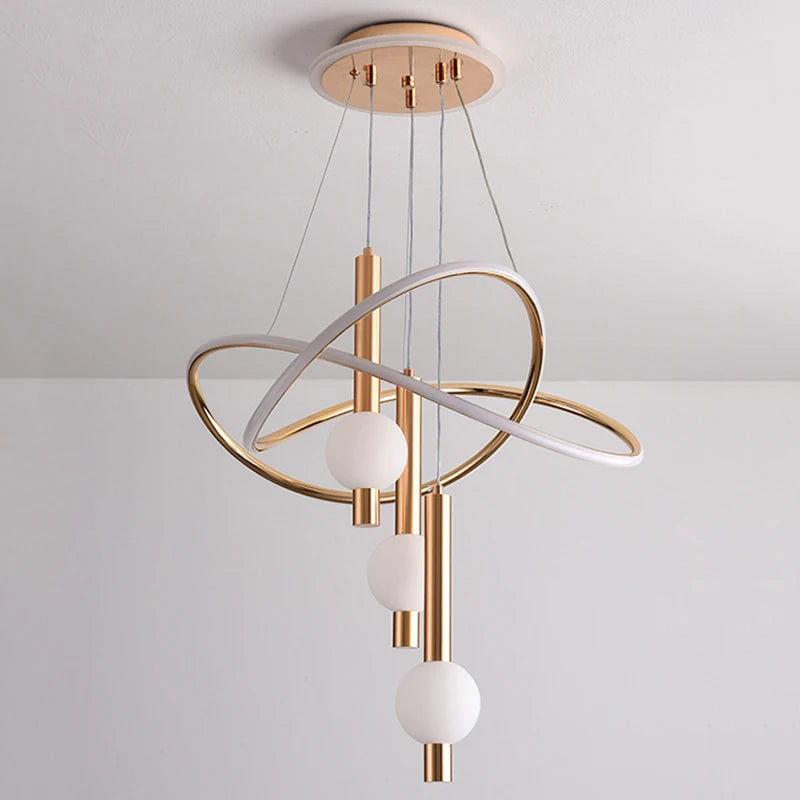 Lustre Suspension LED Pampilles