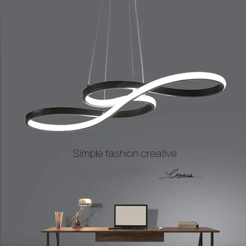 Suspension LED design courbe