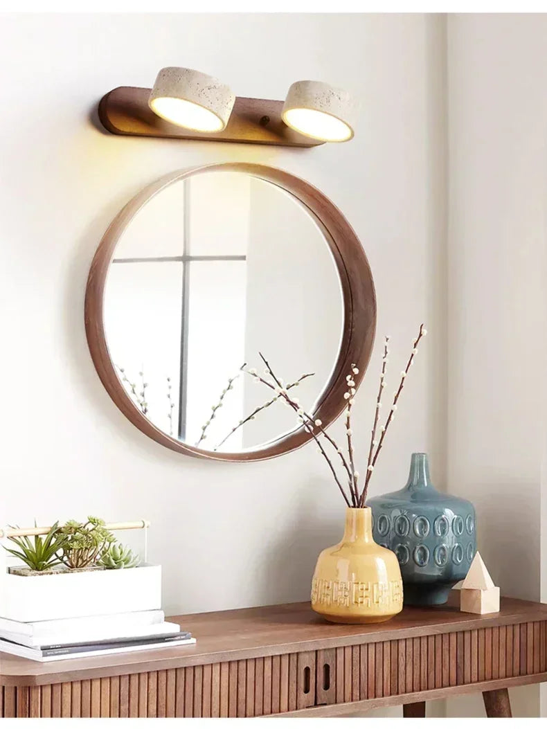 Applique Murale Travertin LED Orientable