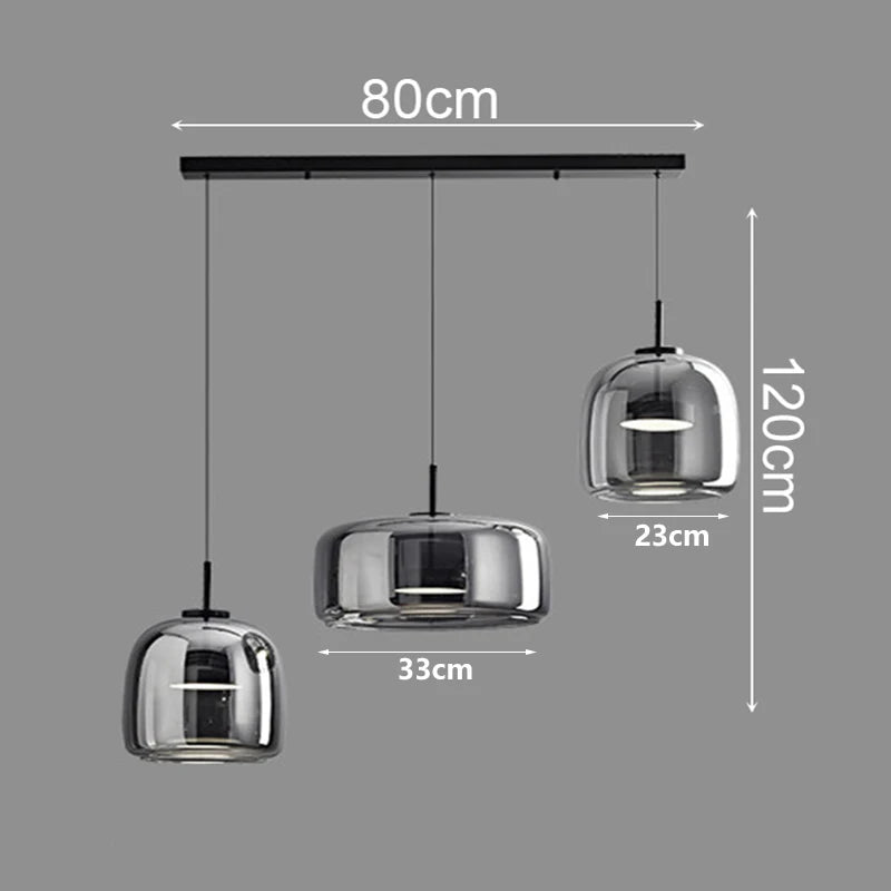 Suspension Verre Teinté