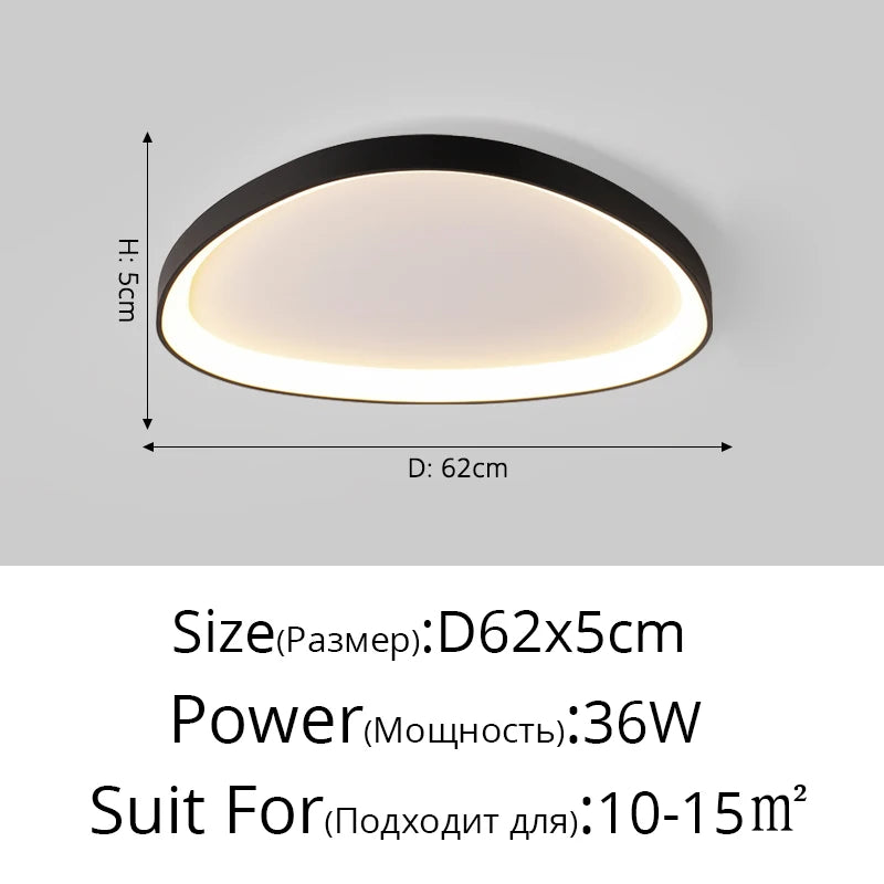 Plafonnier LED Galets