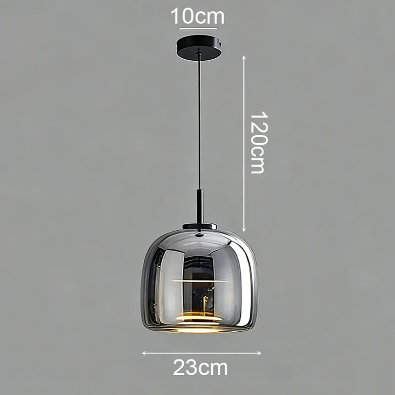 Suspension Verre Teinté