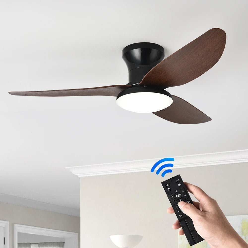 Ventilateur de Plafond LED Dimmable avec Télécommande | Lumfyr