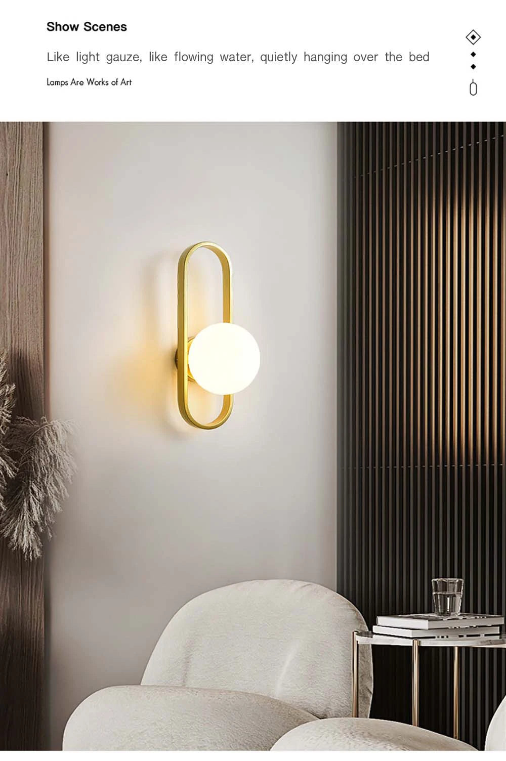 12W LED Wall Sconce Modern Design Frosted Glass | Lumfyr
