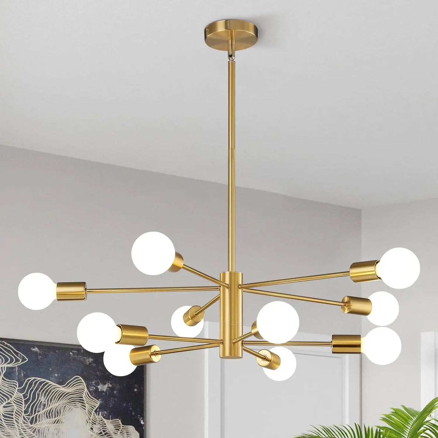 Lustre Plafonnier 6 à 12 Lampes