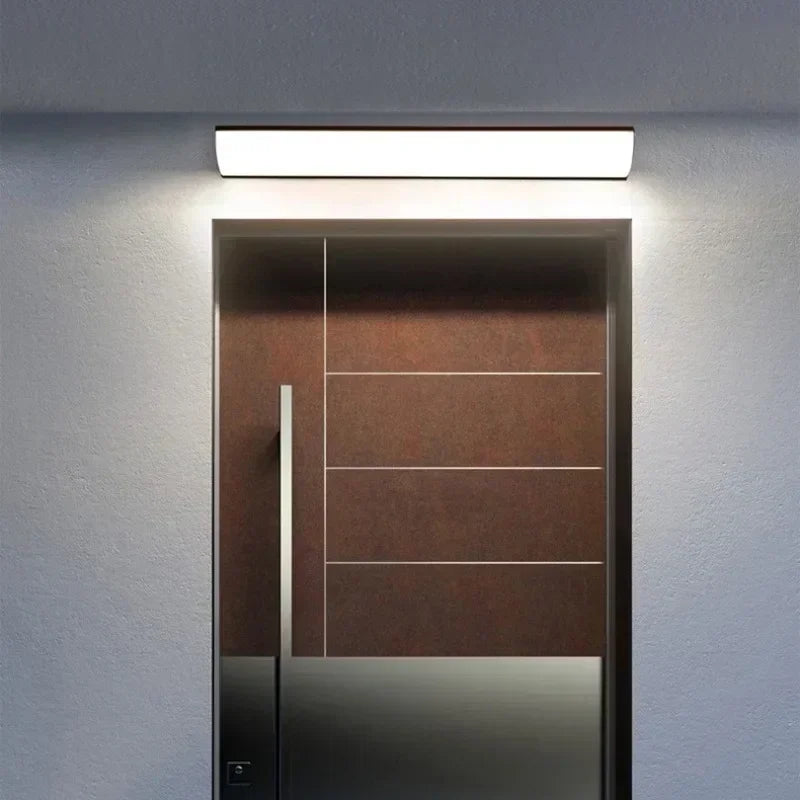 Applique Murale Extérieure LED Bande Longue IP65 Détecteur