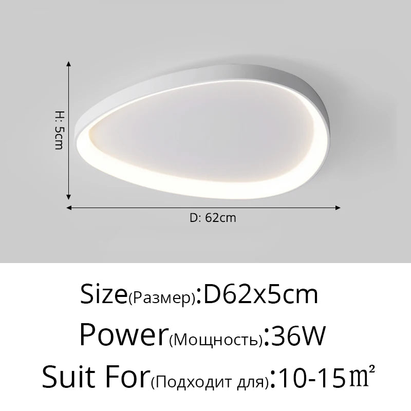 Plafonnier LED Galets