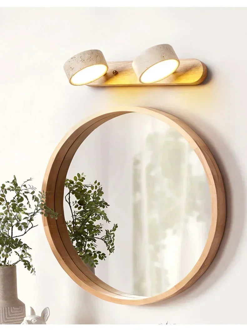 Applique Murale Travertin LED Orientable
