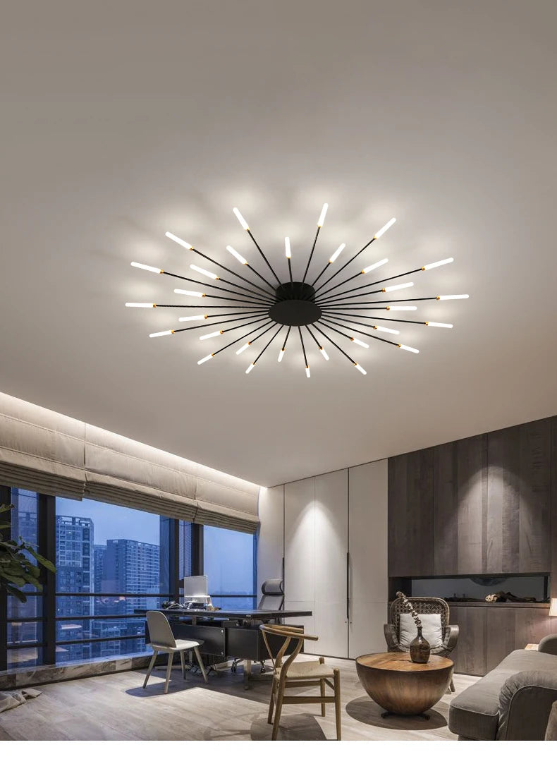 Plafonnier Soleil LED Rayonnant
