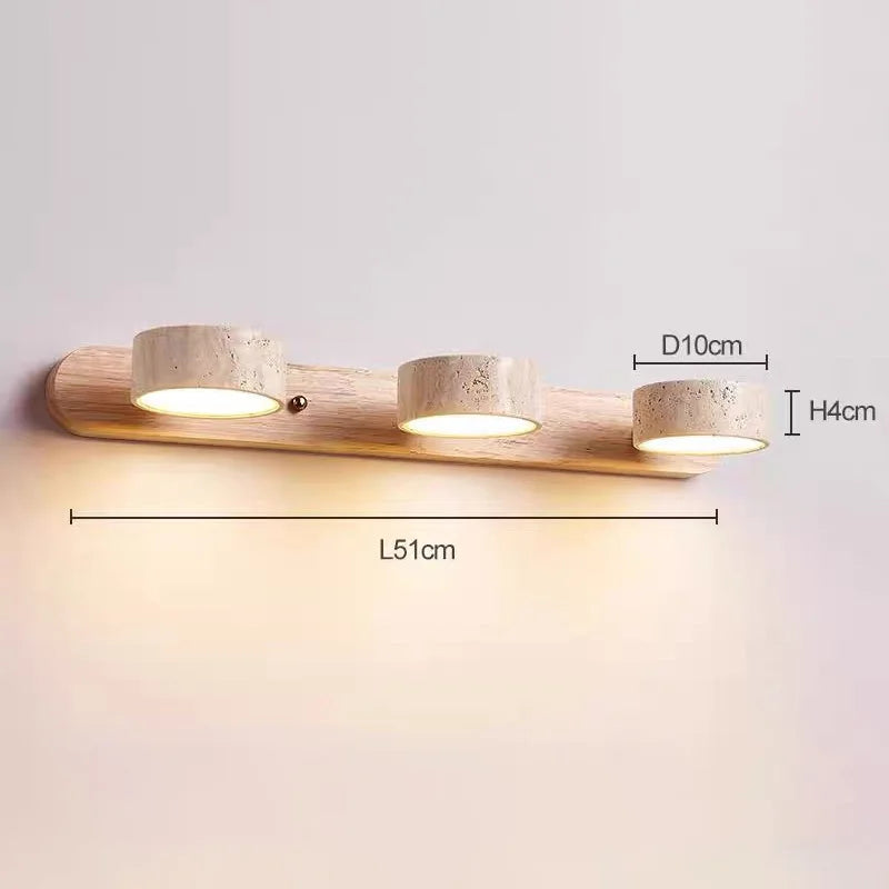 Applique Murale Travertin LED Orientable
