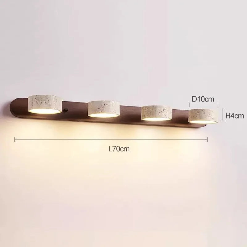 Applique Murale Travertin LED Orientable