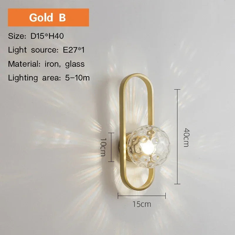 12W LED Wall Sconce Modern Design Frosted Glass | Lumfyr