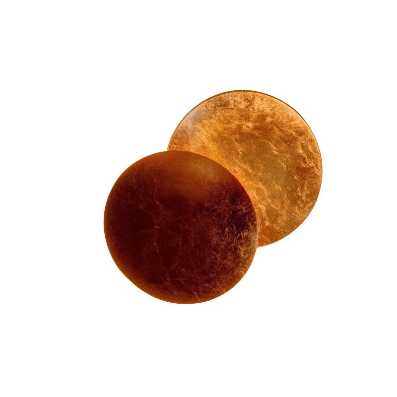 Applique Murale Ronde LED Design Lune