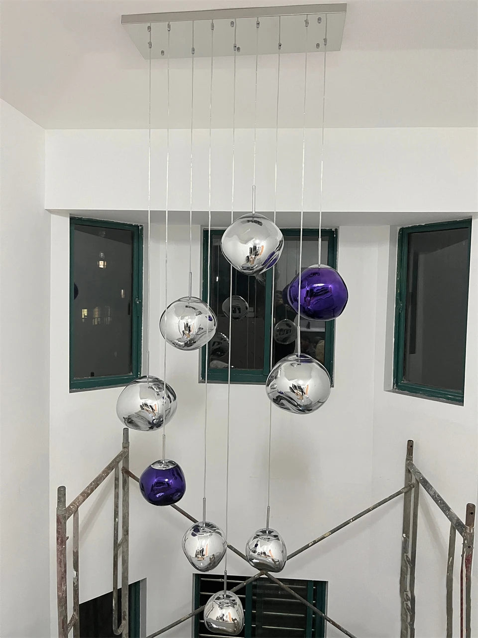 Suspension Boule Acrylique