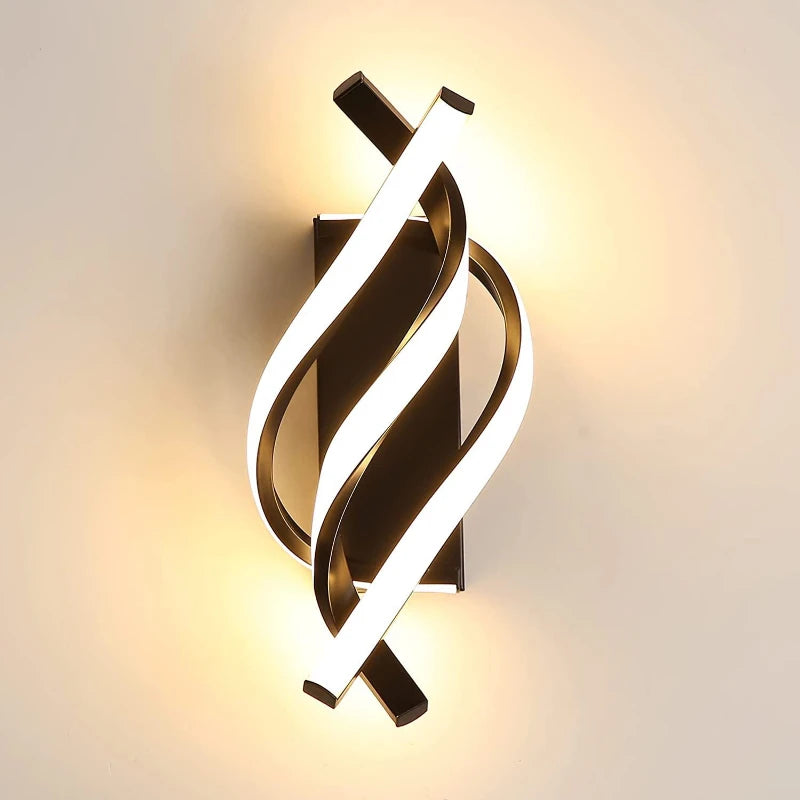Applique Murale LED Spirale