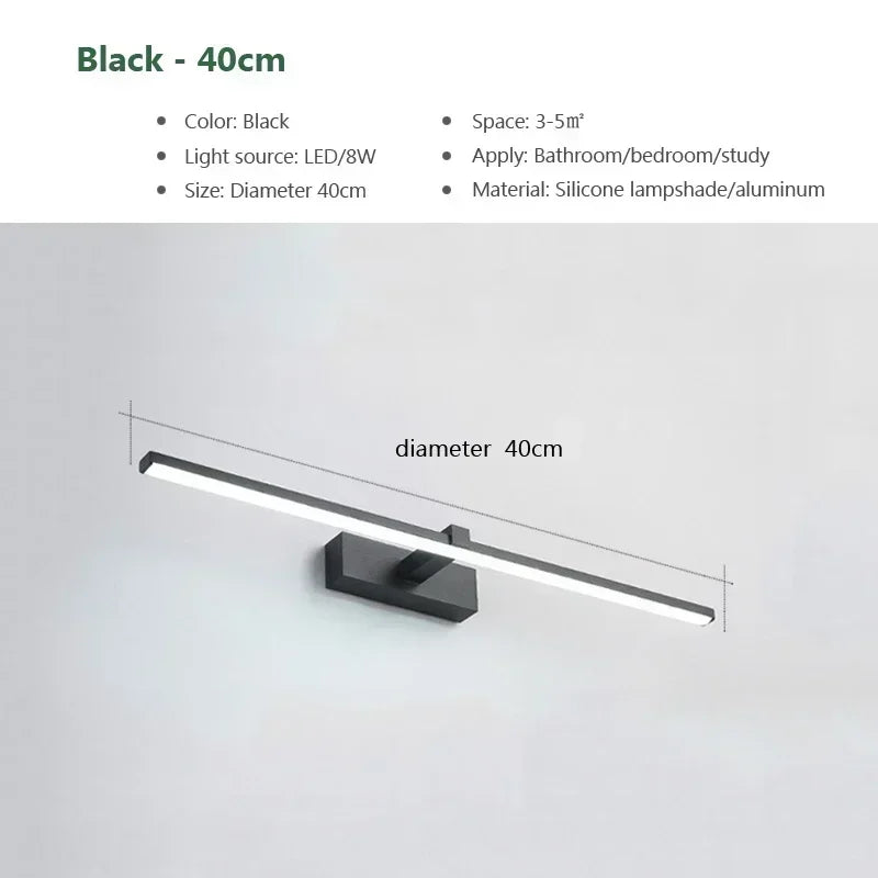 Applique Miroir LED Aluminium