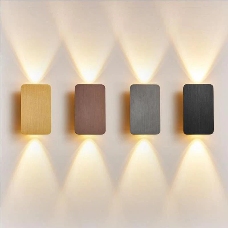 Applique Murale LED Double Faisceau Aluminium