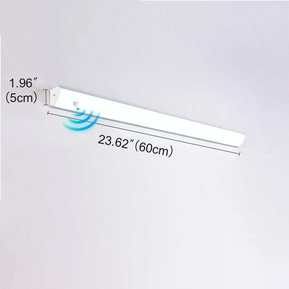 Applique Murale Extérieure LED Bande Longue IP65 Détecteur