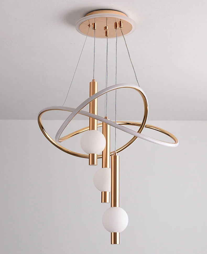 Lustre Suspension LED Pampilles