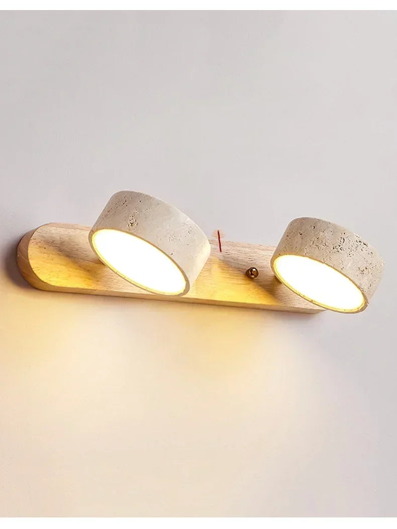 Applique Murale Travertin LED Orientable