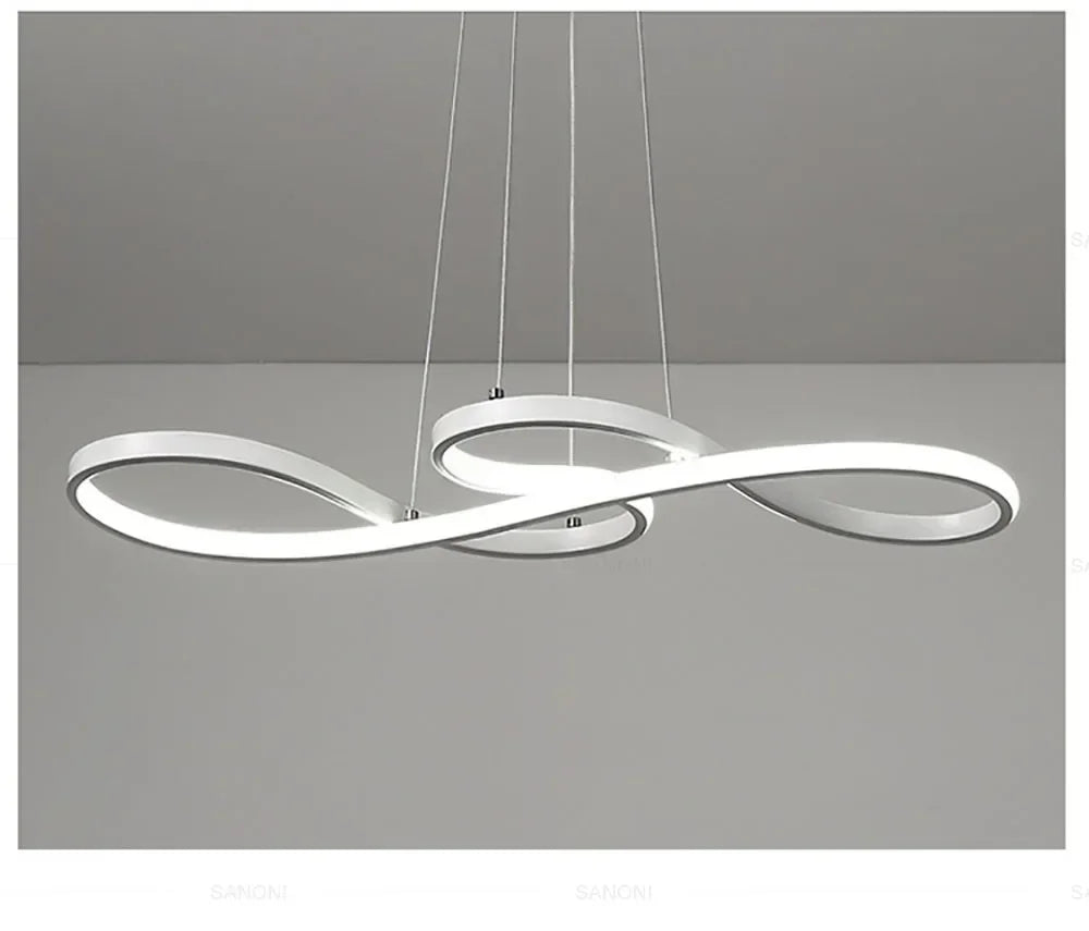 Suspension LED design courbe